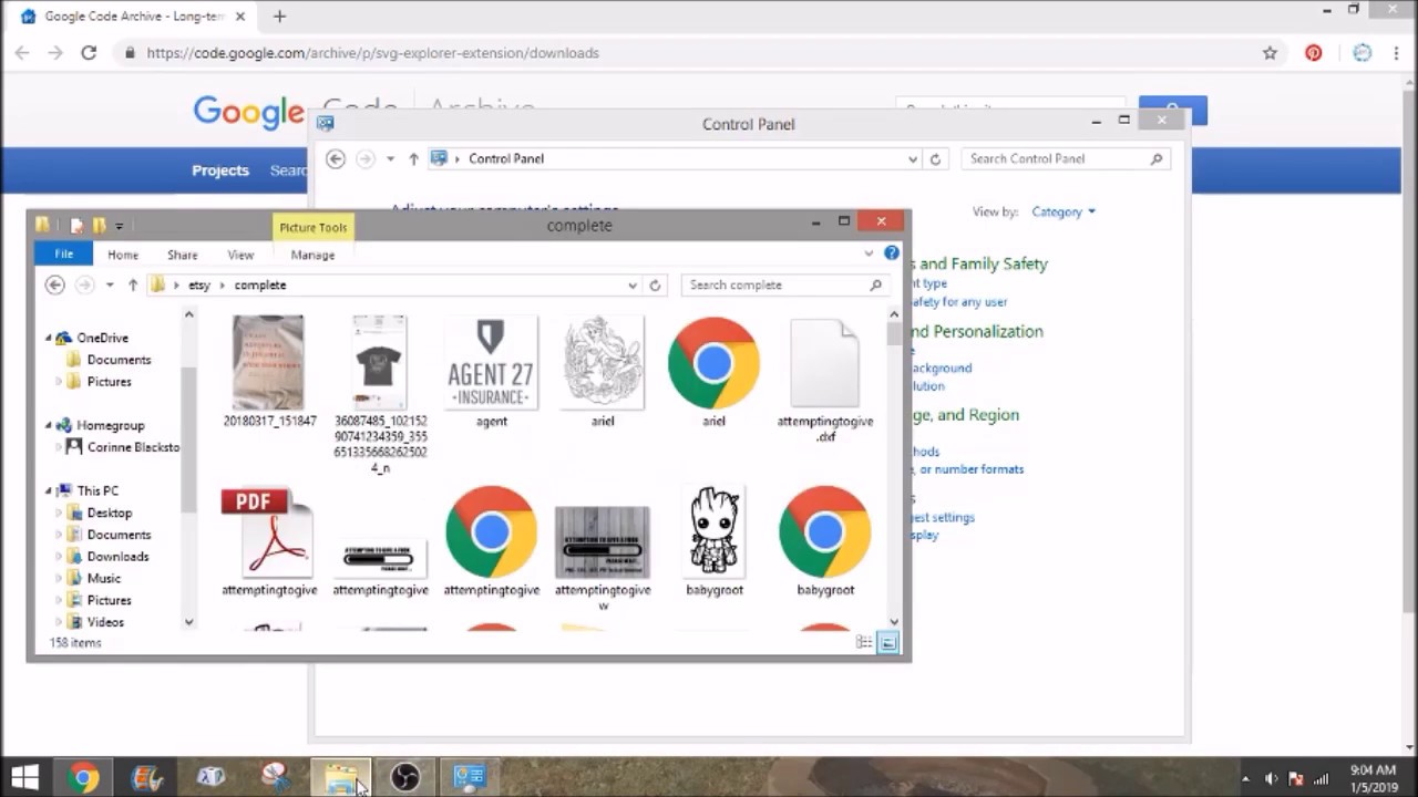 How to view. Windows 10 svg preview.