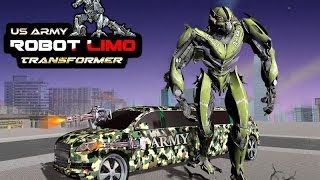 US Army Robot Limo Transformer (By Game Sim Studios) Android Gameplay HD screenshot 2