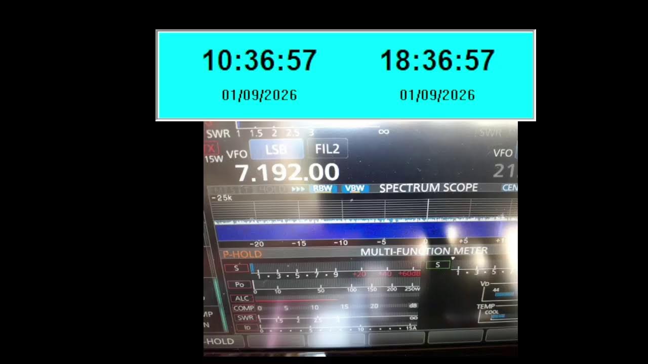 40 Meters Ham Radio Amateur Radio DM14 Southern California