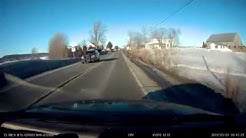 Poursuite policière remorqueuse rawdon (rang kildare)