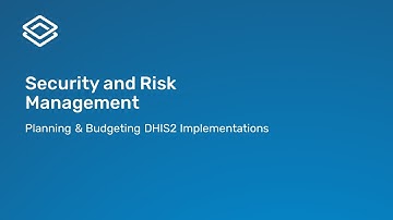 3.2.2 Security and risk management