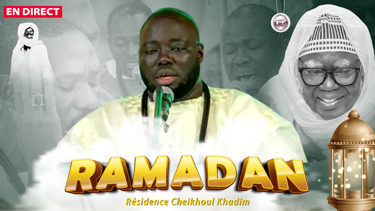 🔴En Direct Résidence Cheikhoul Khadim Prestation Kurel Norou Darayni Touba Ramadan 2026 Touba