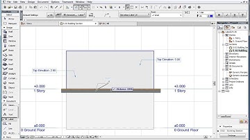 ARCHICAD Label Types: Elevation Label