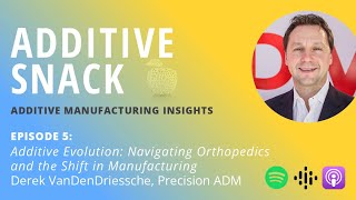 Navigating Orthopedics and the Shift in Manufacturing | Additive Snack Podcast