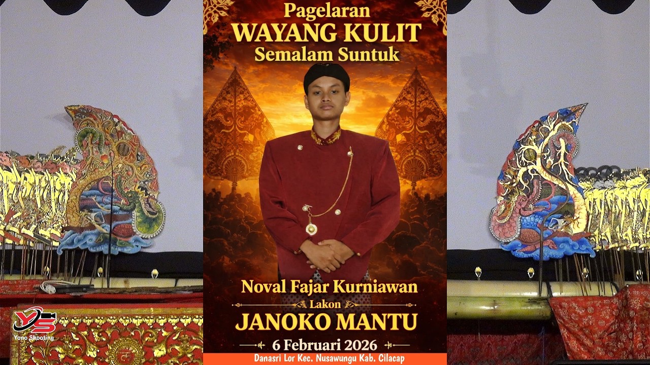 #🟢🔴 LIVE WAYANG KULIT DALANG MUDA KI NOVAL FAJAR KURNIAWAN LAKON: JANOKO MANTU