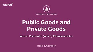 Public Goods and Market Failure I A Level and IB Economics