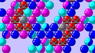 Bubble Shooter Gameplay | Bubble Shooter game level 133 | Bubble Shooter Android Gameplay New Update