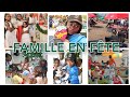 Vlog famille  weekend de fte sur budget  joie  amour et partage  balade a yafe et playce