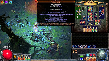 (1.3.0) Path of Exile - Three Dragons, Three Heralds - Dark Forest map