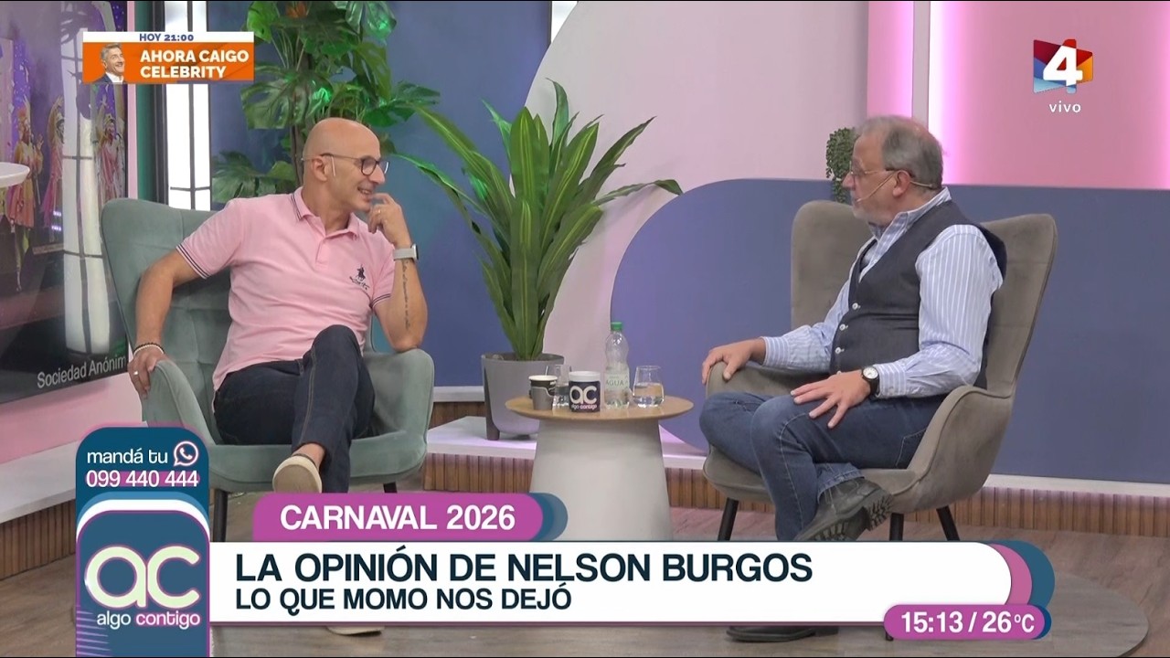 Algo Contigo - Nelson Burgos sobre los fallos del Carnaval 2026