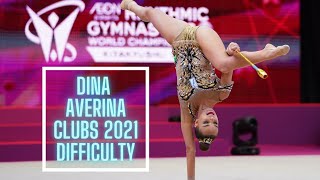 Dina Averina Clubs 2021 Difficulty