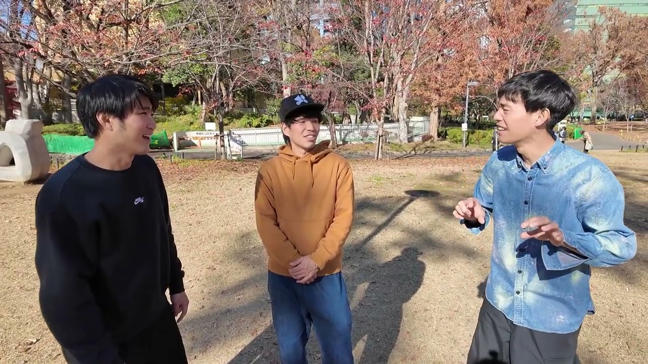 【さかさまさか？まさかさかさま？】#芸人 #公園 #ニセブクロ