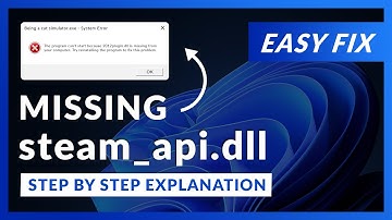 steam_api.dll Error Windows 11 | 2 Ways To FIX | 2021