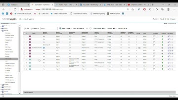 How NAT Policies work in a SonicWall Firewall