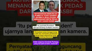 Purbaya Balas Hasan Nasbi dengan Tegas: ‘Itu Perintah Presiden!’  Drama Panas di Balik Kritik Tajam!