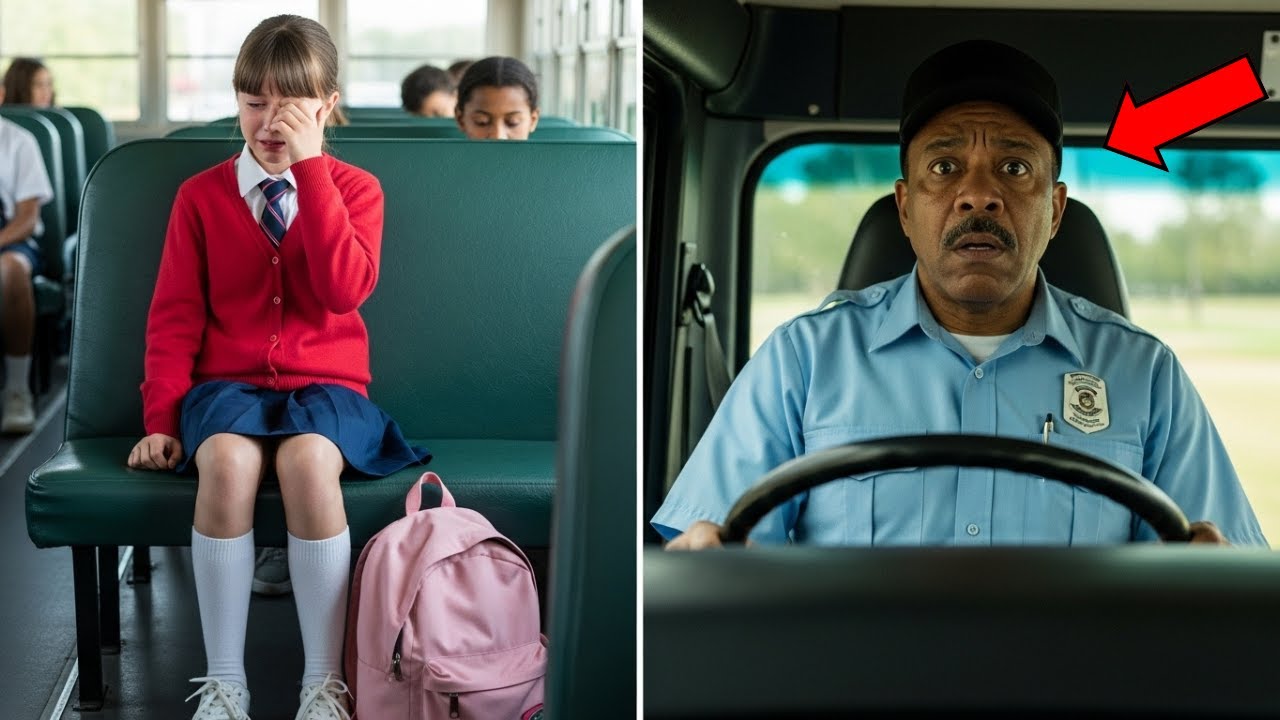 Bus Driver Notices Girl Crying Daily, Looks Under Seat After Drop-Off ...