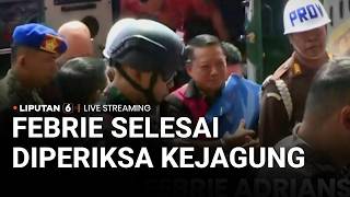 🔴LIVE | Eks Jampidsus Febrie Adriansyah Selesai Diperiksa Kejagung