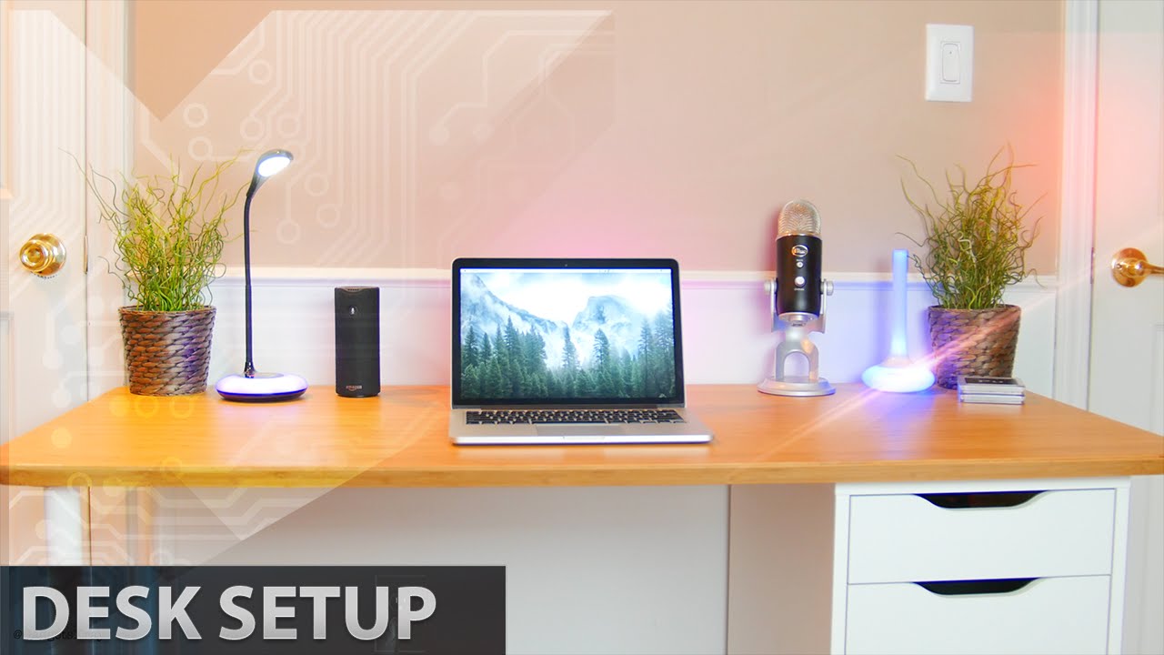 Desk Tour Office Setup Clean Minimal By Gadgets Xray Youtube