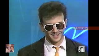 Video thumbnail of "Enrico Ruggeri / Mimmo Locasciulli - Confusi in un Playback - Superclassifica Show 1986"