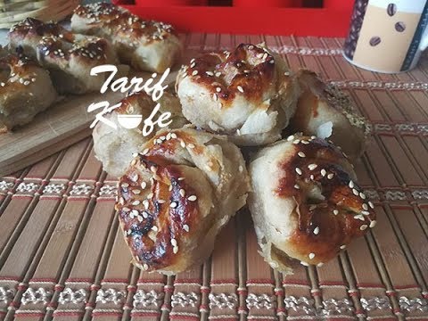 Yufkadan Tahinli Çörek