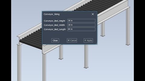 Inventor - Utilizing iLogic Forms for Efficient Model Editing Especially for End Users