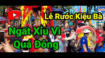 Lễ Hội Rằm Tháng Giêng Rước Kiệu Bà Thánh Mẫu  Tại Bình Dương Có Người Ngất Xĩu Vì Quá Đông