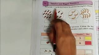 Smaller and Bigger Numbers • L No 14 • Maths • Std 1 • New Syllabus 2025 • Explanation Activity Note