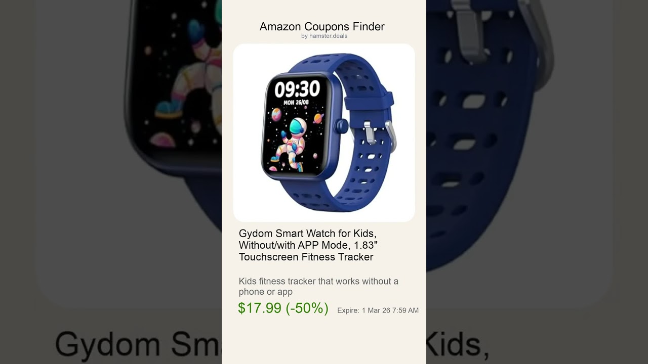 Popular Smart watches on Amazon with Coupons &ndash; Feb 13, 2026