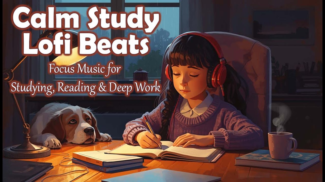 Calm Study Lofi Beats 🌙 Focus Music for Studying, Reading & Deep Work # ...