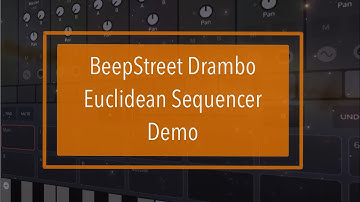 BeepStreet Drambo - Euclidean Sequencer Demo with FM Synth