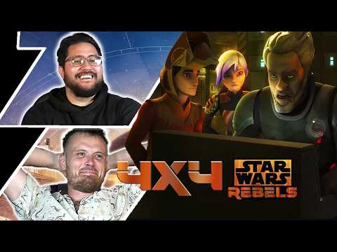 Star Wars Rebels 4X4 REACTION! "In The Name of The Rebellion Part II"