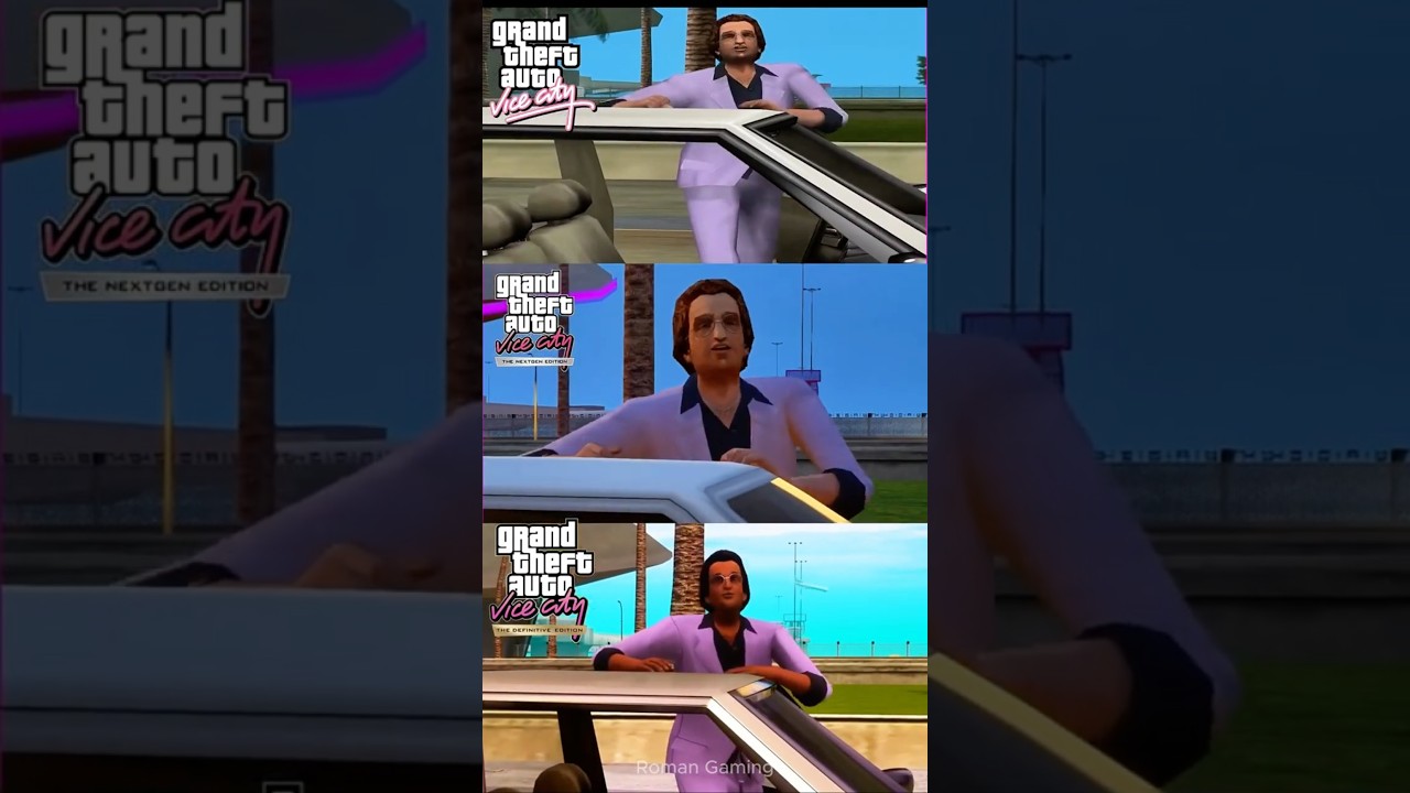 GTA Vice City: Эволюция, которую вы обязательно должны увидеть 👀🔥