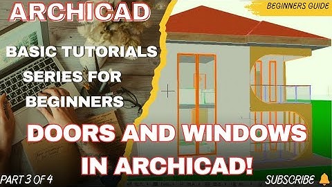 How to Place Windows and Doors in ArchiCAD | Beginner Tutorial for Architecture Students
