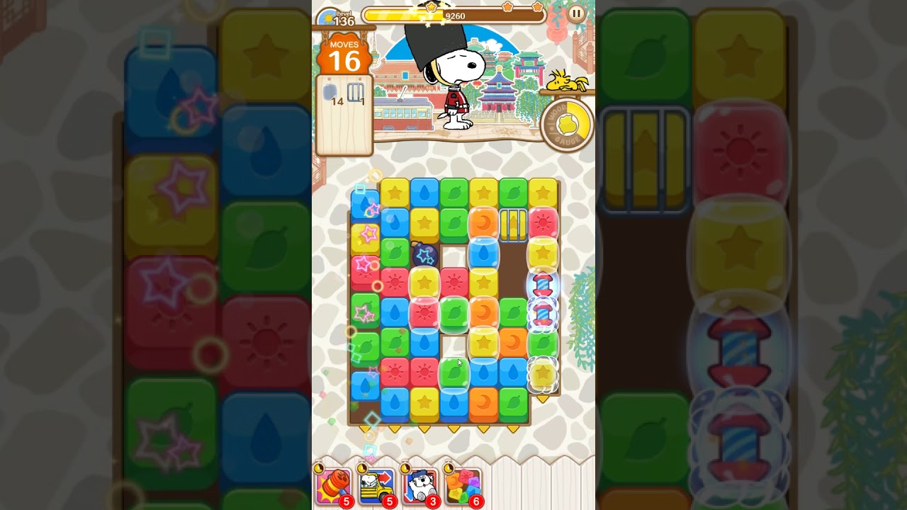Snoopy Puzzle Journey level 136