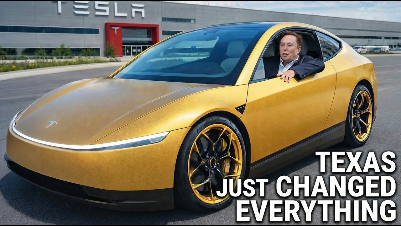 Elon Musk SHOCKS Fans by Changing Tesla Robotaxi Cybercab Release Date | Texas Tests Revealed