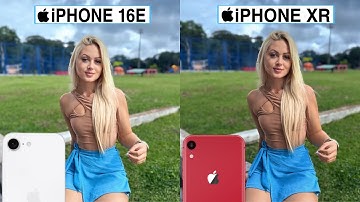 iPhone 16E Vs iPhone XR Camera Test Comparison
