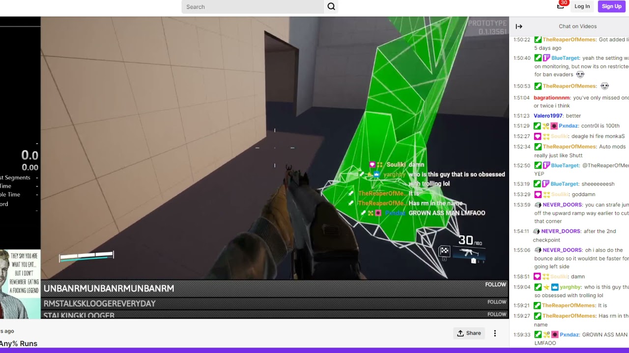 MrRacingmonster caught Stalking Klooger Proof