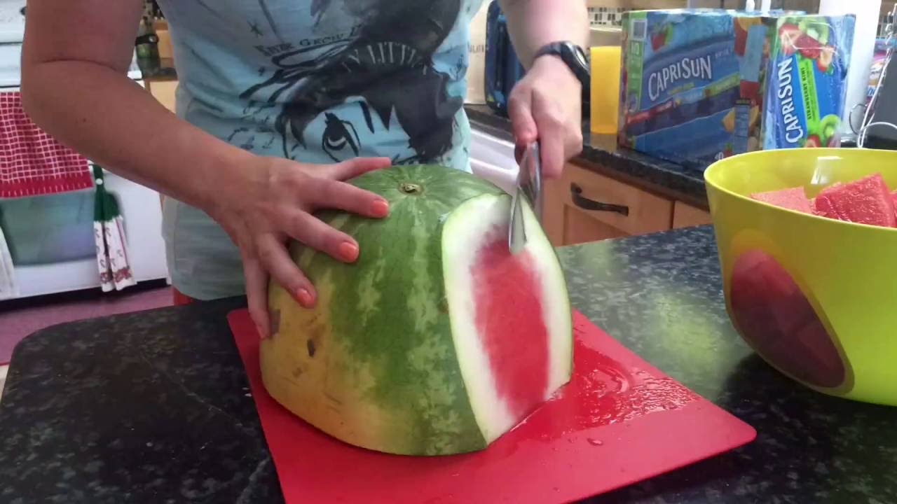 Best Way To Cut Up A Watermelon