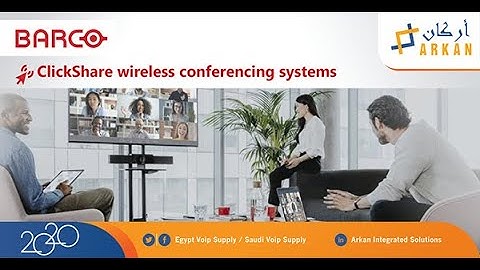 Barco ClickShare wireless conferencing systems CX