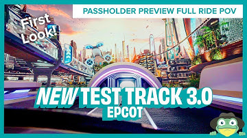 NEW Test Track 3.0 Full Low-Light 4K Ride POV with Queue | EPCOT Walt Disney World 2025