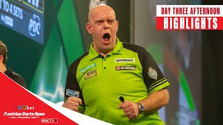 : TON-TOPPING AVERAGES GALORE! | Day Three Afternoon Highlights | 2024 Austrian Darts Open