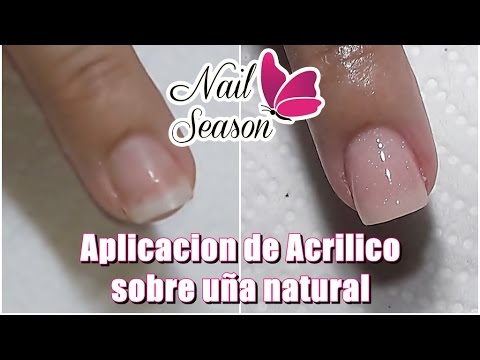 Acrilico en uñas naturales para principiantes base completa - thptnganamst.edu.vn