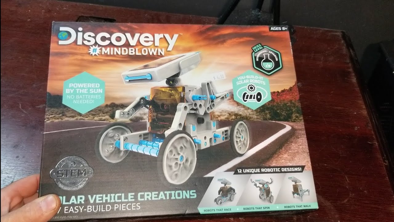 Набор для создания солнечных транспортных средств