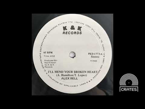 Alex Bell - I'll Mend Your Broken Heart (1985 K&K Records)