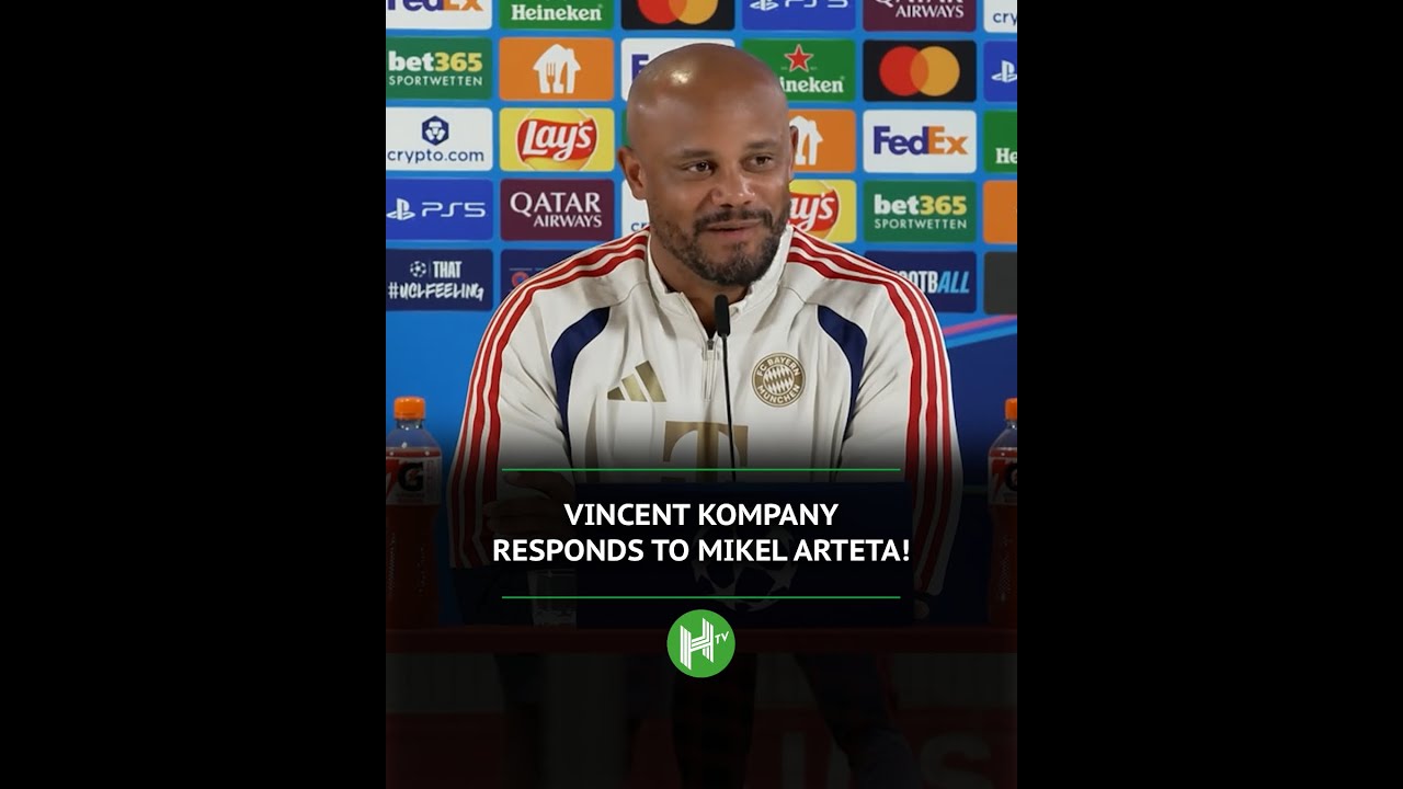Kompany RESPONDS to Arteta! 🔥