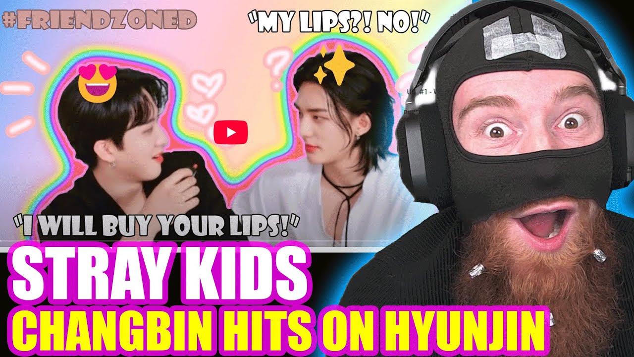 STRAY KIDS CHANGBIN TRYING HIS LUCK WITH HYUNJIN | UDYZYZ REACTION