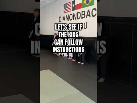 Let's See If The Kids at Jiu Jitsu Can Follow Instructions - A Game of Coach Says
