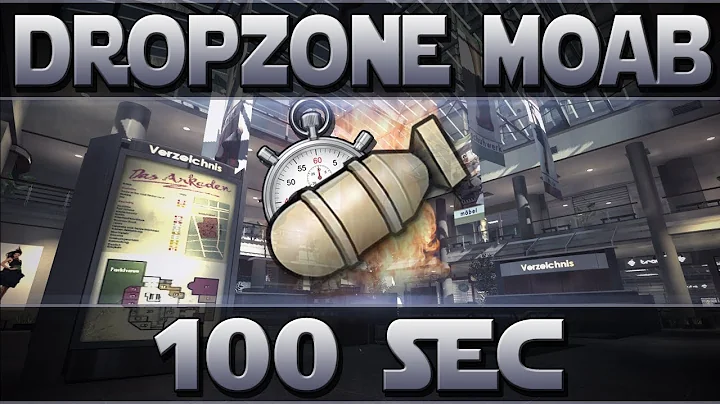 Mw3: Worlds Fastest Drop Zone MOAB 100sec w/Mp7 On Arkaden