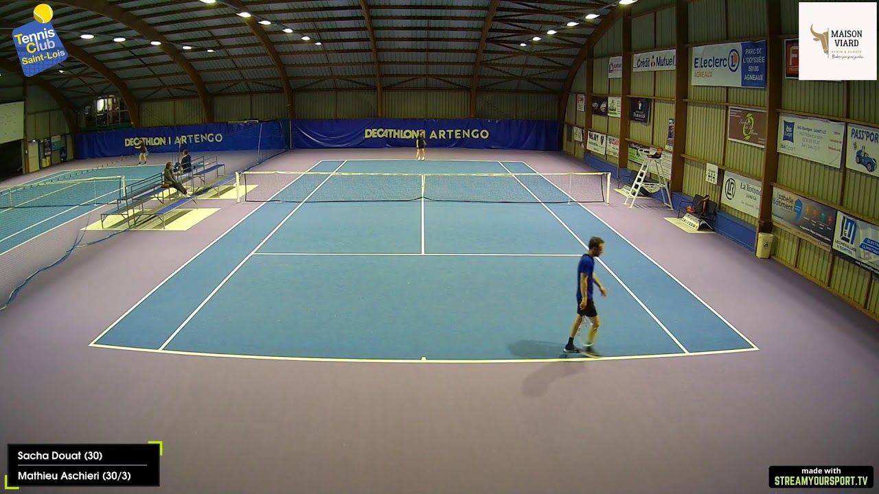 Court 2 : Sacha Douat (30) 🆚 Mathieu Aschieri (30/3)
