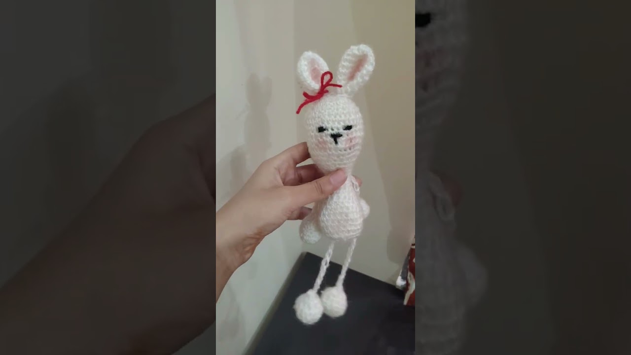 Crochet bunny #likeandsubscribe #bunny #rabbit #crochet #beautiful